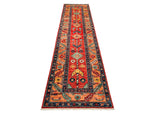 3x12 Red and Multicolor Anatolian Traditional Runner