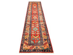 3x12 Red and Multicolor Anatolian Traditional Runner