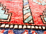 3x12 Red and Multicolor Anatolian Traditional Runner