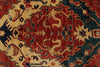 10x14 Red and Navy Anatolian Traditional Rug