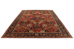 10x14 Red and Navy Anatolian Traditional Rug