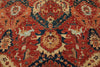 10x14 Red and Navy Anatolian Traditional Rug