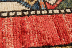 4x6 Red and Multicolor Turkish Tribal Rug