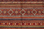 8x10 Multicolor Tribal Rug