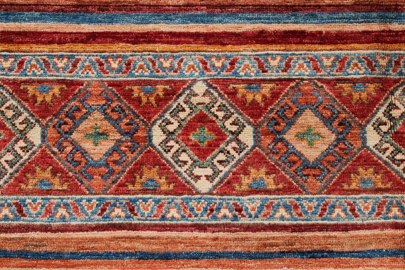 8x10 Multicolor Tribal Rug