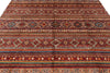 8x10 Multicolor Tribal Rug