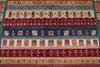 8x10 Multicolor and Red Tribal Rug