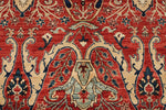 4x6 Red and Multicolor Anatolian Traditional Rug