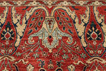 4x6 Red and Multicolor Anatolian Traditional Rug