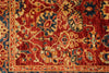 4x6 Red and Navy Anatolian Traditional Rug