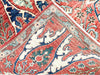 4x6 Red and Multicolor Anatolian Traditional Rug