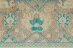 3x15 Purple and Blue Turkish Oushak Runner