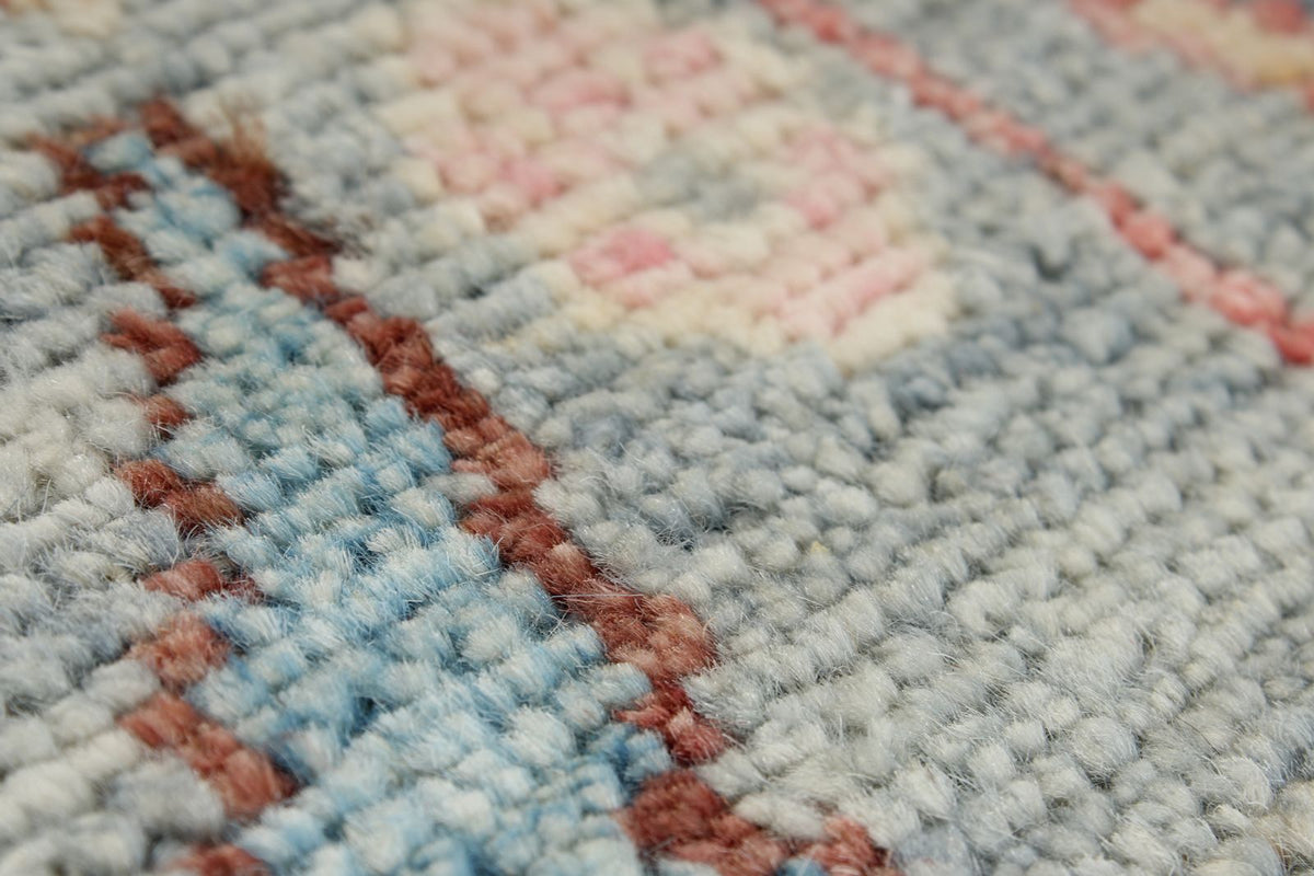 5x7 Gray and Multicolor Oushak Rug