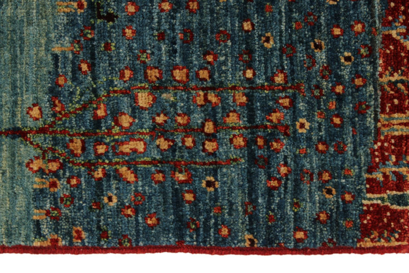 4x6 Multicolor Anatolian Tribal Rug