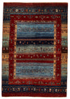 4x6 Multicolor Anatolian Tribal Rug