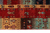 4x6 Multicolor Anatolian Tribal Rug