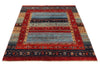 4x6 Multicolor Anatolian Tribal Rug