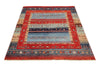 4x6 Multicolor Anatolian Tribal Rug