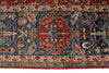 9x12 Red and Navy Anatolian Traditional Rug