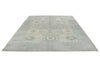 8x11 Ivory and Light Blue Anatolian Traditional Rug