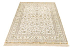 4x6 Ivory Turkish Silk Rug