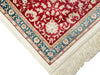 6x8 Ivory and Red Turkish Antep Rug