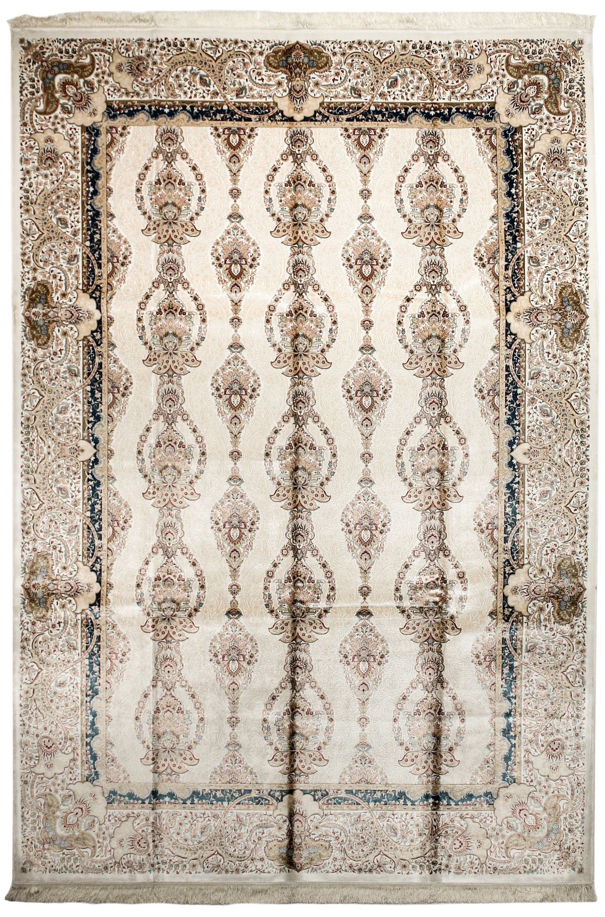 8x11 Ivory Turkish Antep Rug