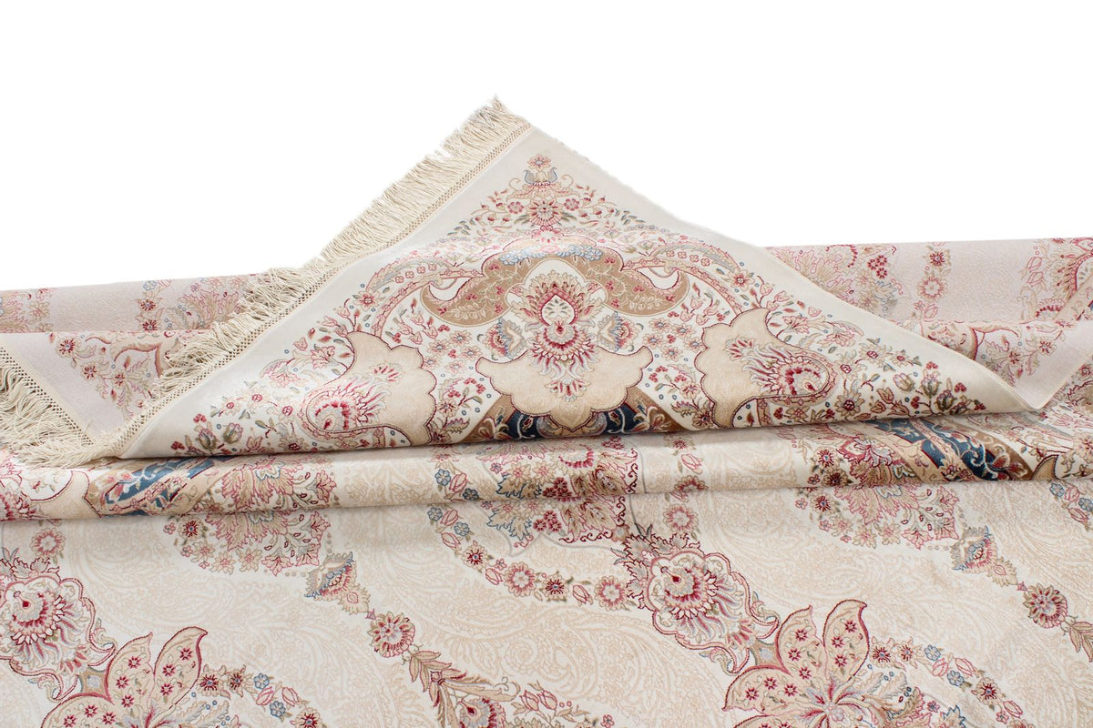 8x11 Ivory Turkish Antep Rug
