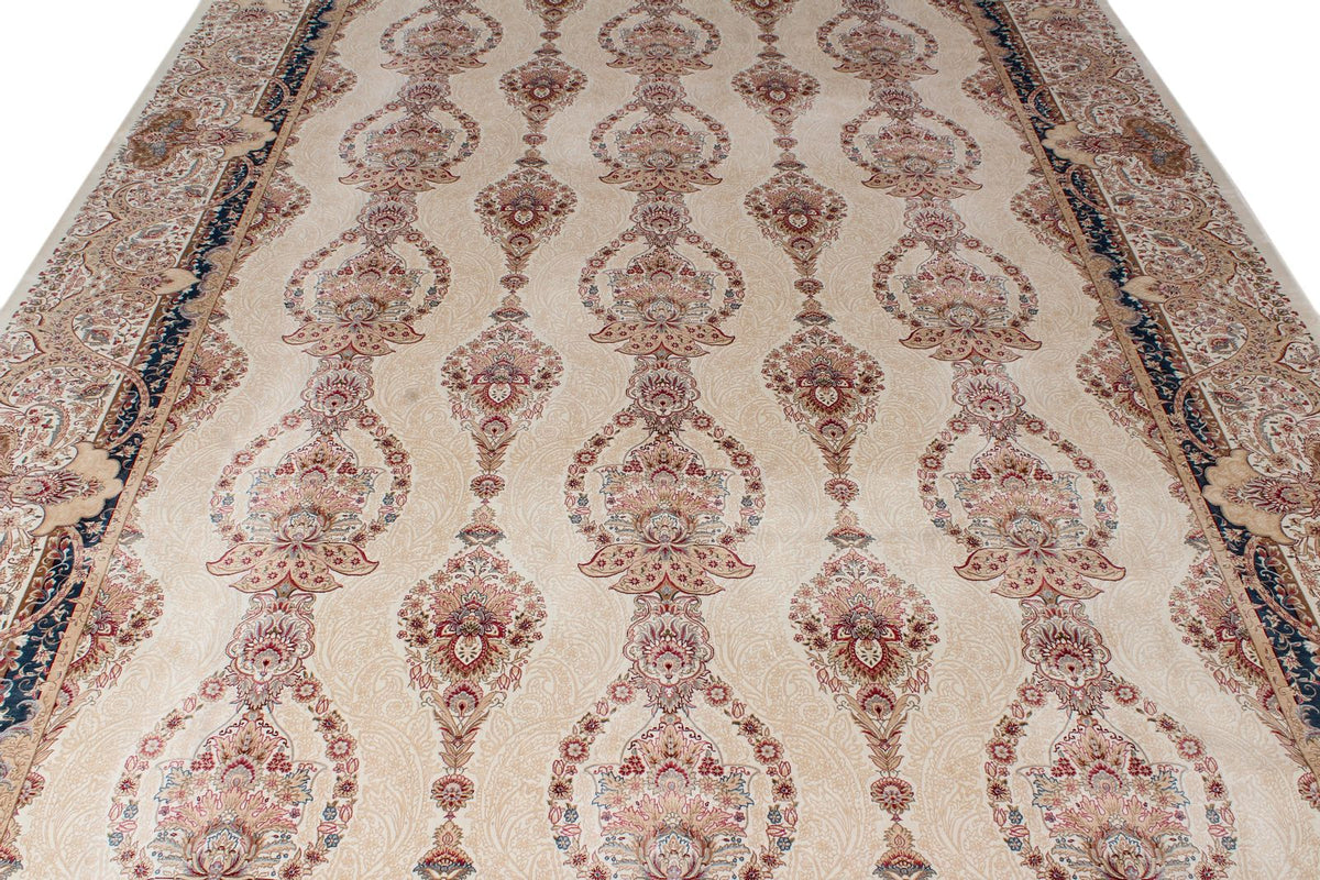 8x11 Ivory Turkish Antep Rug