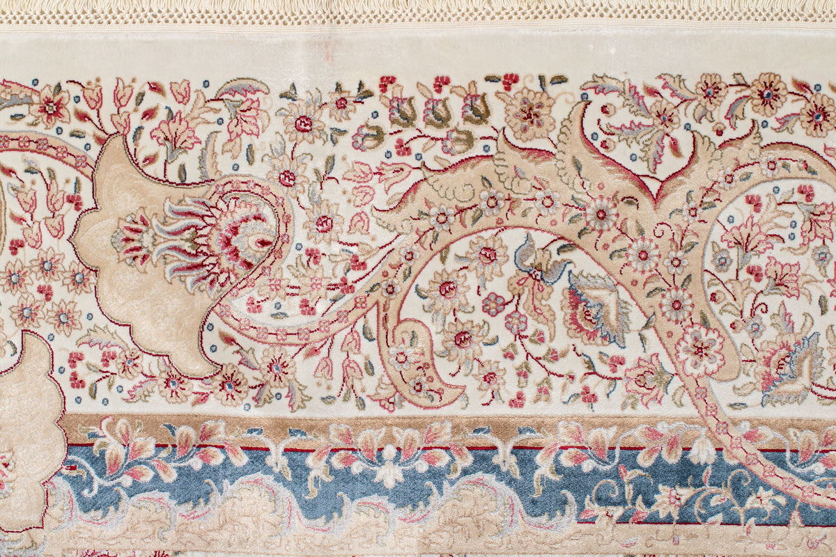 8x11 Ivory Turkish Antep Rug