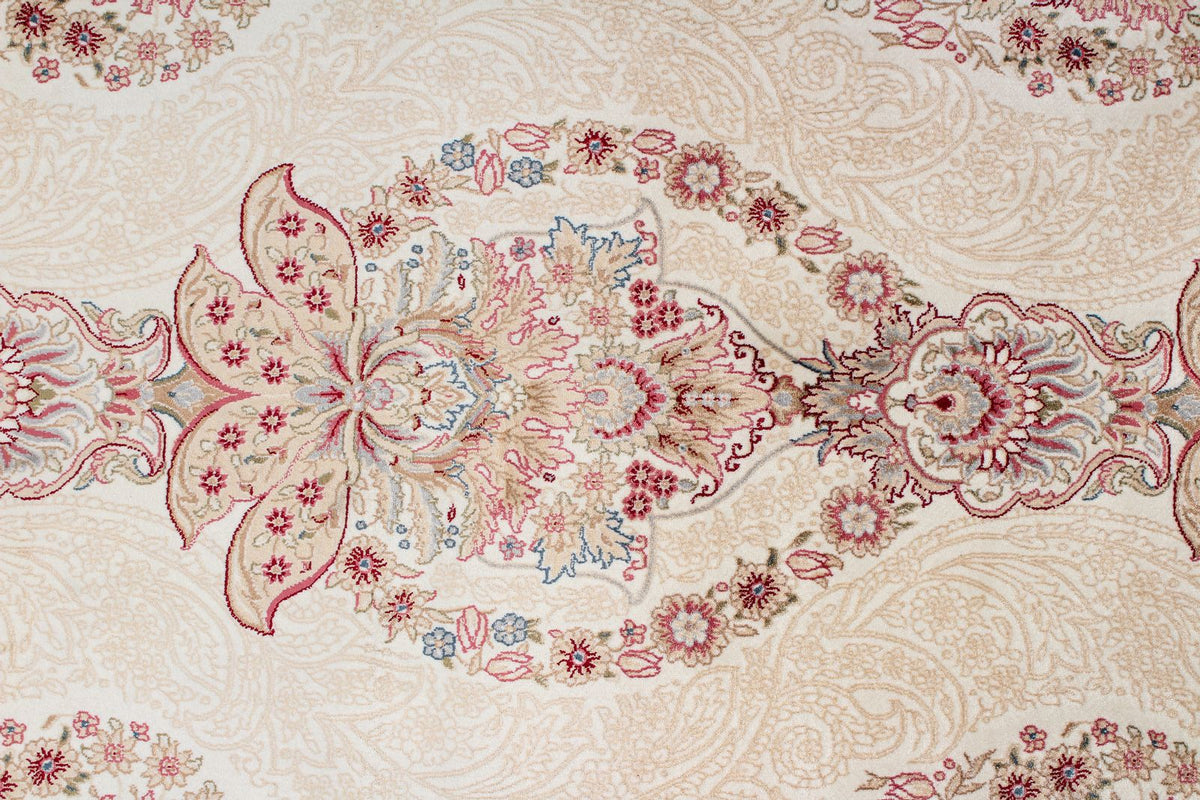8x11 Ivory Turkish Antep Rug