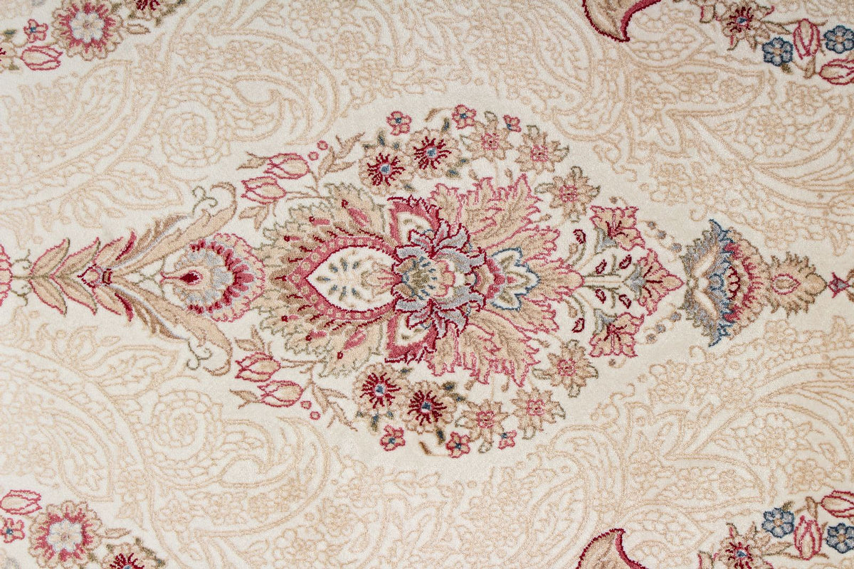8x11 Ivory Turkish Antep Rug
