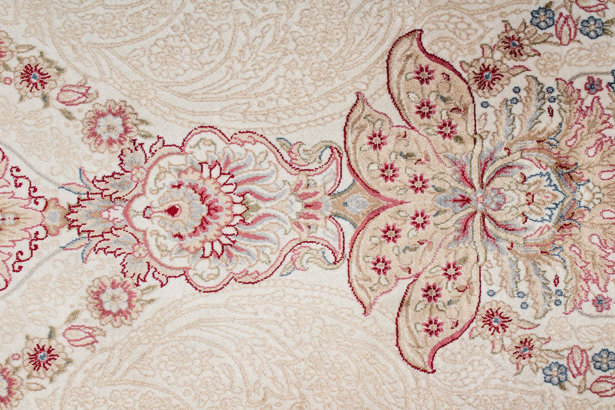 8x11 Ivory Turkish Antep Rug