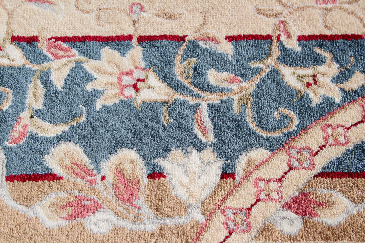 8x11 Ivory Turkish Antep Rug