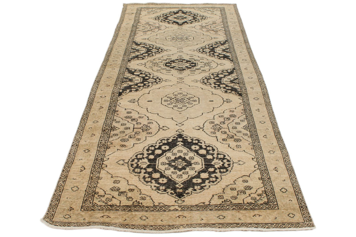 4x11 Ivory Turkish Tribal Runner