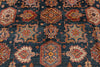 9x12 Navy and Red Kazak Tribal Rug