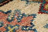 3x5 Red and Ivory Kazak Tribal Rug