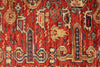 4x6 Red and Navy Kazak Tribal Rug