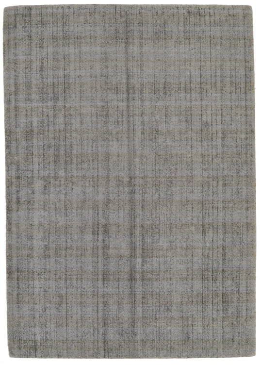 5x8 Gray and Gray Modern Contemporary Rug