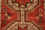 5x13 Red and Green Turkish Tribal Runner