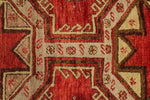 5x13 Red and Green Turkish Tribal Runner