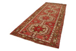 5x13 Red and Green Turkish Tribal Runner