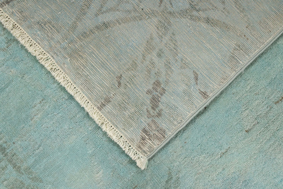 6x8 Gray and Multicolor Anatolian Traditional Rug