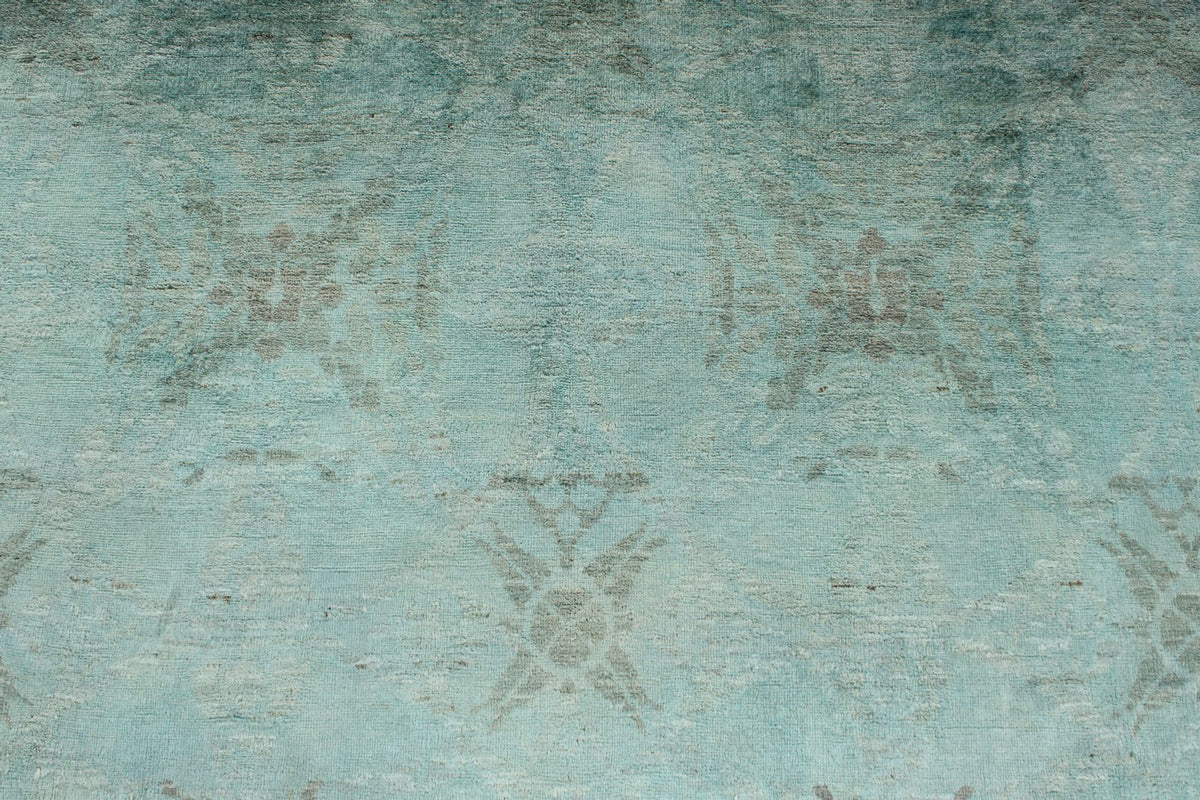 6x8 Gray and Multicolor Anatolian Traditional Rug