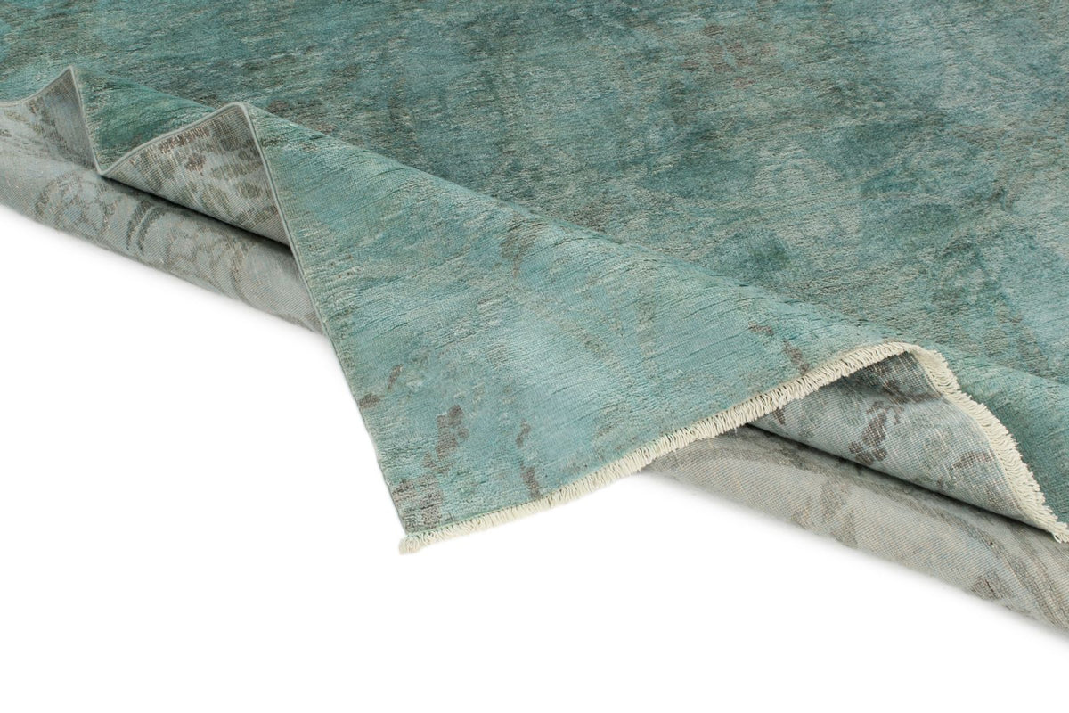 6x8 Gray and Multicolor Anatolian Traditional Rug