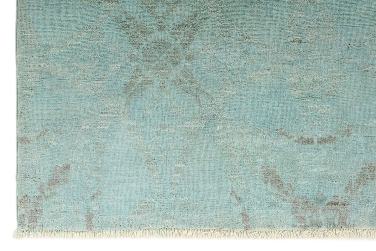 6x8 Gray and Multicolor Anatolian Traditional Rug