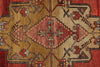 3x12 Red and Gold Turkish Tribal Runner