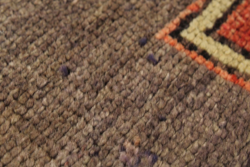 3x12 Red and Gold Turkish Tribal Runner