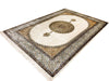 7x10 Beige and Ivory Turkish Antep Rug