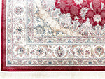 5x8 Red and Ivory Turkish Antep Rug